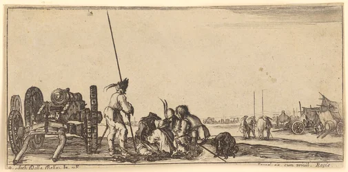 Canhão e soldados