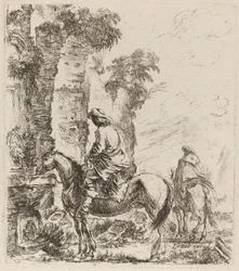 Paisagem com Cavaleiros, 1646.