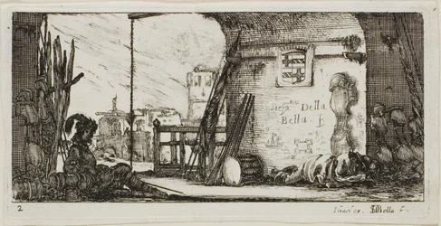 Placa Dois de Desenhos de Vários Movimentos por Soldados