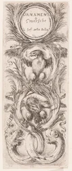 Prato, da série Ornamenti o grottesche (Ornamentos ou Grotescos)