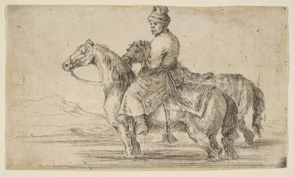 Cavalos de banho do noivo polonês, ca. 1662.