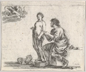 Pygmalion, de Game of Mythology Jeu de la Mythologie, 1644.