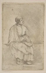 Eclesiástico sentado, ca. 1662.
