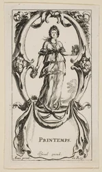 Spring Printemps, de The Four Seasons, ca. 1641