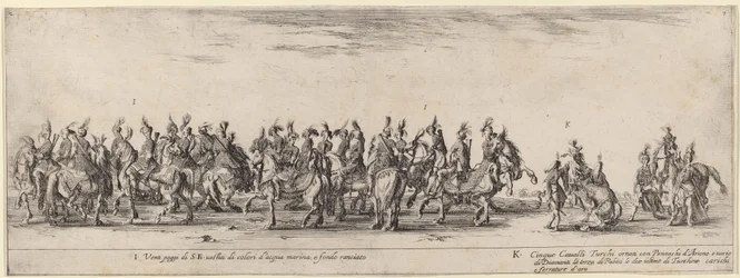 Vinte páginas e cinco cavalos turcos