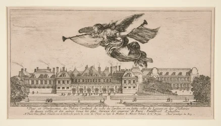 Veue et Perspective du Palais Cardinal (Vista e Perspectiva do Palácio Cardinal)