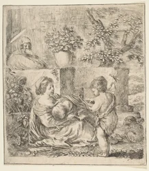 Virgem e Criança com São João Batista e Santa Isabel, ca. 1641