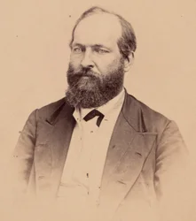 Retrato de James Abram Garfield 1831-1881, 1869.