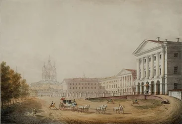 O Instituto Smolny para Nobres Donzelas em São Petersburgo, 1823