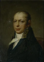 Retrato do arquiteto Andreyan Adrian D. Zakharov 1761-1811, ca 1804