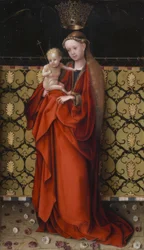 Stefan Lochner / "A Virgem coroada pelos anjos", c. 1450