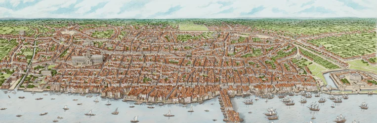 Londres jacobina (adulto), c.1603-1625 (tinta e aguarela)