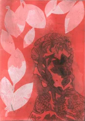 Elenco II, 2015 (mono-impressão sobre papel)