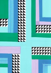 Cruzado I, 2017 (fita adesiva sobre papel)