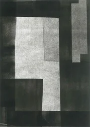 Nocturnus V, 2015 (mono-impressão sobre papel)