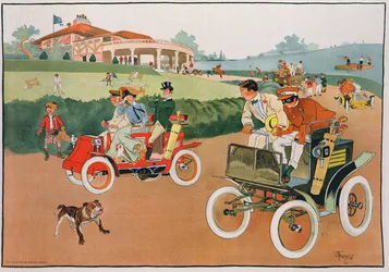 The Race from the Links, publicado por Max Williams, impresso por R.A. Welcke, Nova Iorque