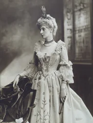 Lady Evelyn Cavendish, mais tarde Duquesa de Devonshire, como Senhora na Corte da Imperatriz Maria Theresa, A Duquesa de Devonshire