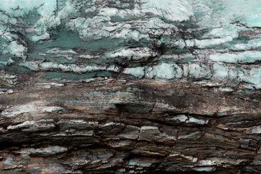 Camadas de pedra azul-petróleo