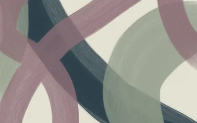Curvas abstratas em tons suaves