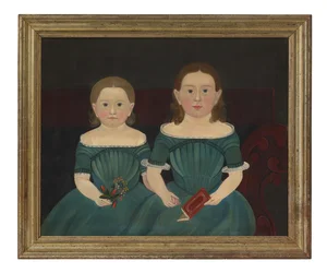Mary e Elizabeth Hathaway, c.1849 (óleo sobre tela)