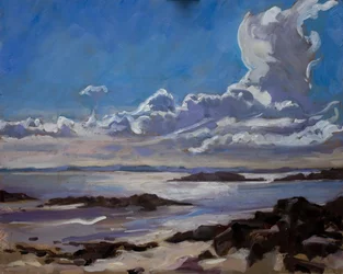 No final da tarde em Galloway, 2010,