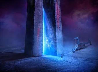 O Misterioso Portal Azul