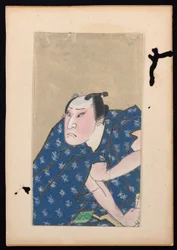 Álbum de vinte retratos de meio corpo de actores em papéis