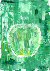 Maçã Verde Vibrante
