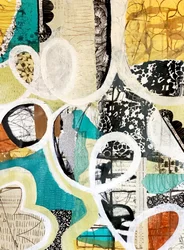 Camadas abstratas vibrantes