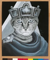 Ilustração de Cats Galore! Um Compêndio de Gatos Cultivados (pub. 2015)