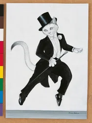 Ilustração de Cats Galore! Um Compêndio de Gatos Cultivados (pub. 2015)