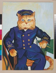 Ilustração de Cats Galore! Um Compêndio de Gatos Cultivados (pub. 2015)