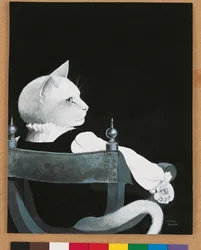 Ilustração de Cats Galore! Um Compêndio de Gatos Cultivados (pub. 2015)