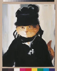 Ilustração de Cats Galore! Um Compêndio de Gatos Cultivados (pub. 2015)