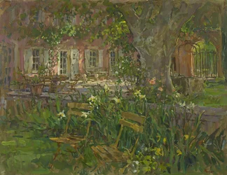 Terraço Provence com íris