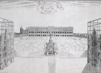 Hampton Court South Front, c.1830