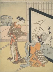 Courtesan e Shinzo, 1725-1770.