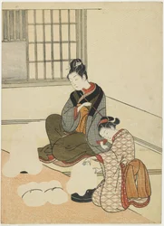 Evening Snown the Silk-Dryer, depois de 1766