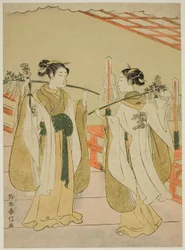 Sh Rine Maita s Ohami plan d Ohatsu Dan Shin g At Yushima Tenjin Sh Rine