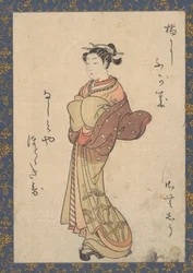 As cortesãs, da série «Seiro Bijin Awase Carver End Shigoro» (sic)