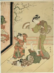 The Wrestling Match (paródia de Ushikawamaru e Benkei)