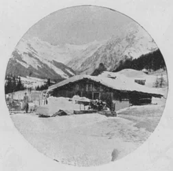 A Klosters, Grisons (foto a p/b)