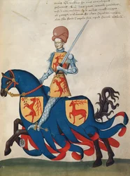 Giordano Forzate Capodilista (tempera sobre velino)