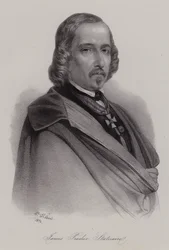 James Pradier, escultor francês nascido na Suíça (gravura)