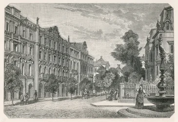 A Bahnhofstrasse (rua da estrada de ferro), Zurique