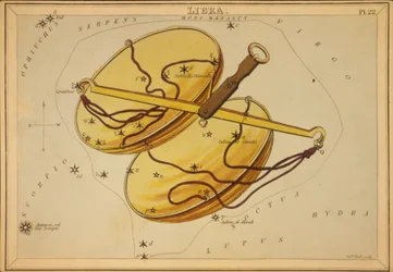libra, ilustração de 
