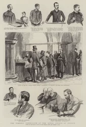 A Comissão Parnell na Royal Courts of Justice