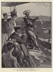 The Royal Tour, tirando sondagens de Suez