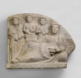 Alívio funerário, c.2º-3º cenario AD (calcário)