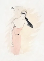 Yvette Guilbert em «Columbine e Pierrot» (1894)